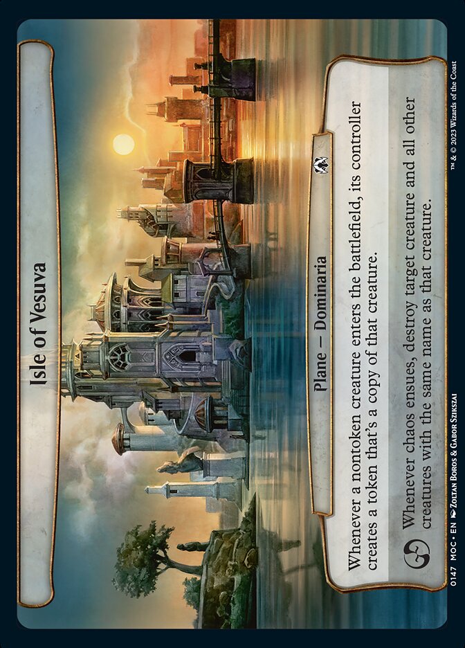 Isle of Vesuva [March of the Machine Commander] MTG Single Magic: The Gathering | Red Claw Gaming