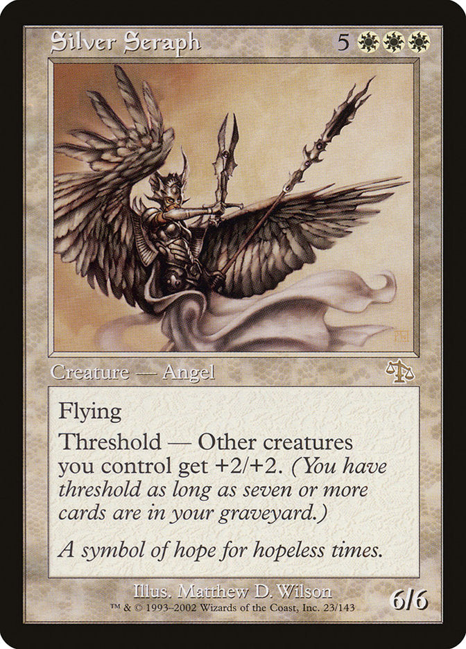 Silver Seraph [Judgment] MTG Single Magic: The Gathering | Red Claw Gaming