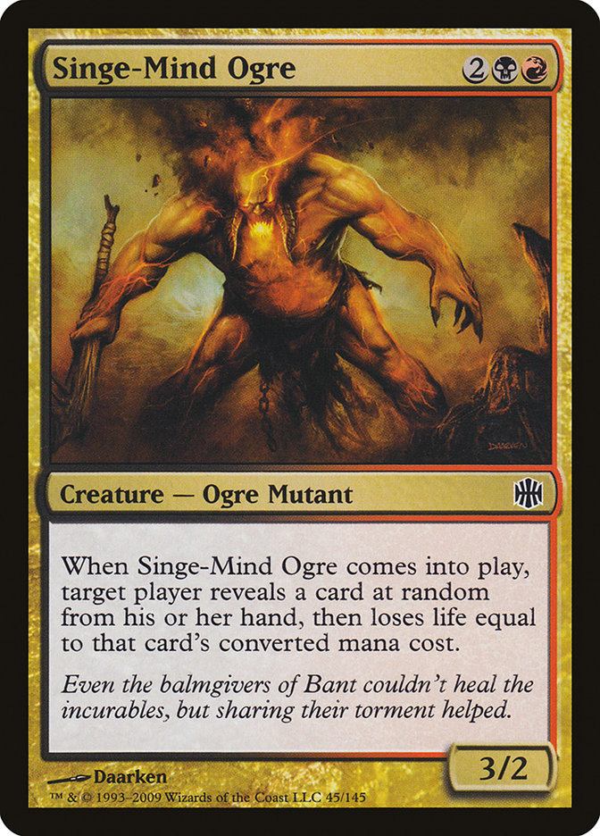 Singe-Mind Ogre [Alara Reborn] MTG Single Magic: The Gathering | Red Claw Gaming