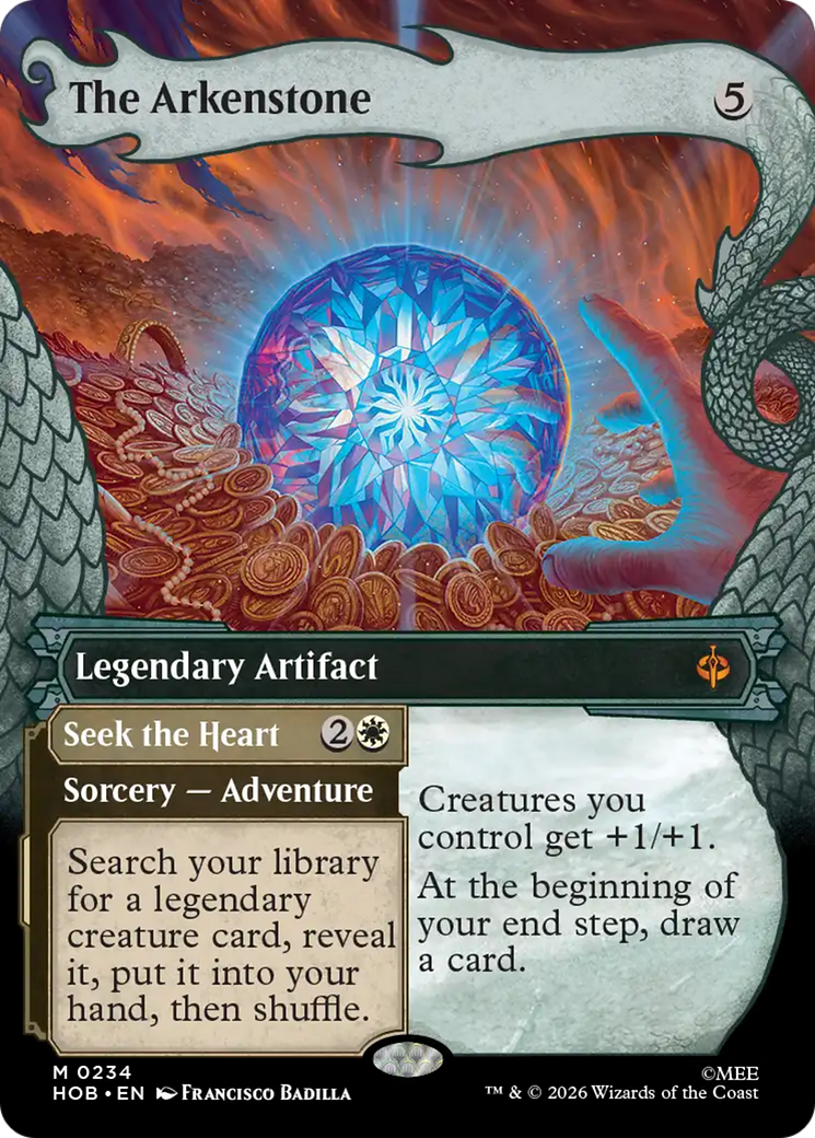 The Arkenstone (Showcase) [The Hobbit] MTG Single Magic: The Gathering | Red Claw Gaming