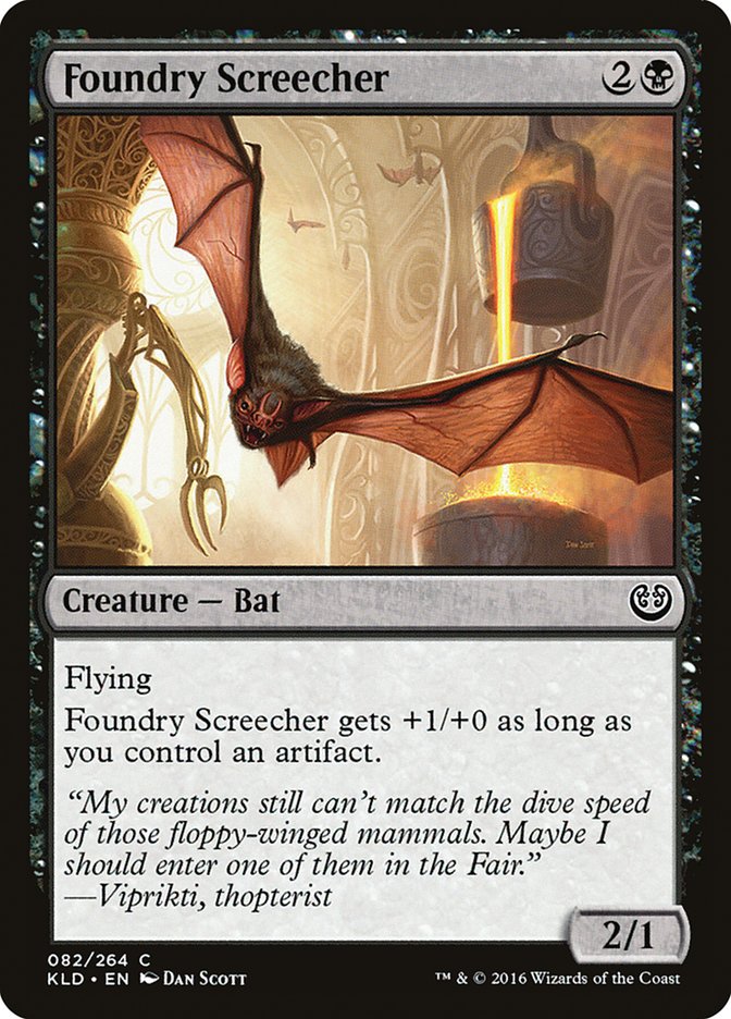 Foundry Screecher [Kaladesh] MTG Single Magic: The Gathering | Red Claw Gaming