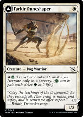 Tarkir Duneshaper // Burnished Dunestomper [March of the Machine] MTG Single Magic: The Gathering    | Red Claw Gaming