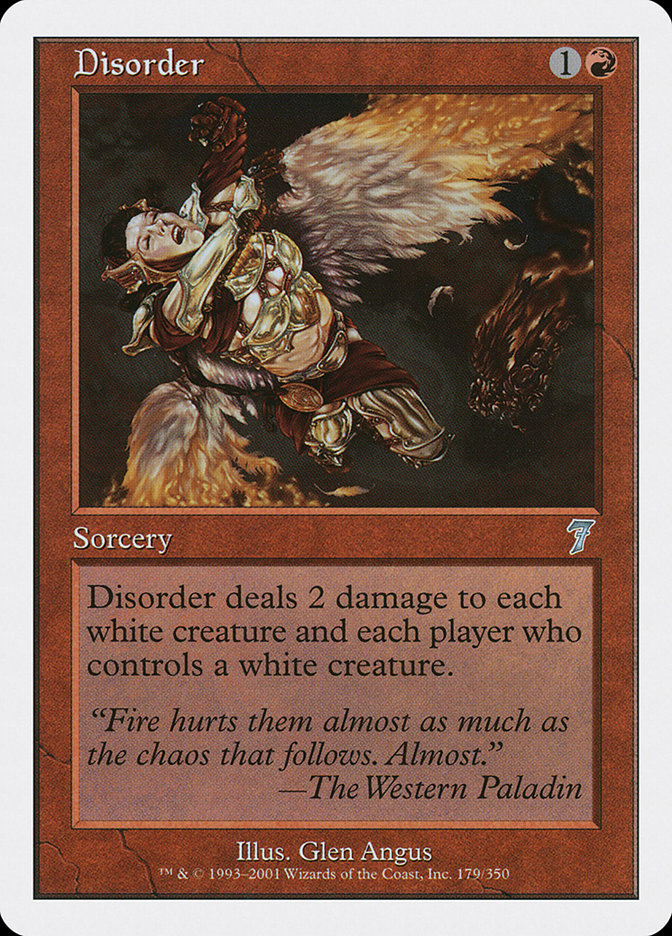 Disorder [Seventh Edition] MTG Single Magic: The Gathering | Red Claw Gaming