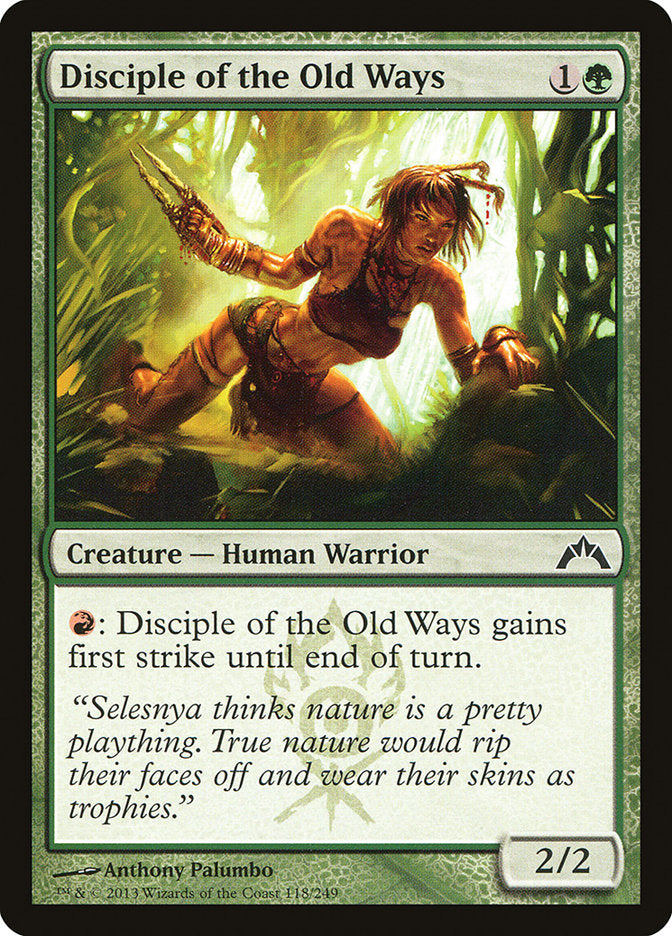 Disciple of the Old Ways [Gatecrash] MTG Single Magic: The Gathering | Red Claw Gaming
