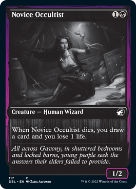 Novice Occultist [Innistrad: Double Feature] MTG Single Magic: The Gathering | Red Claw Gaming