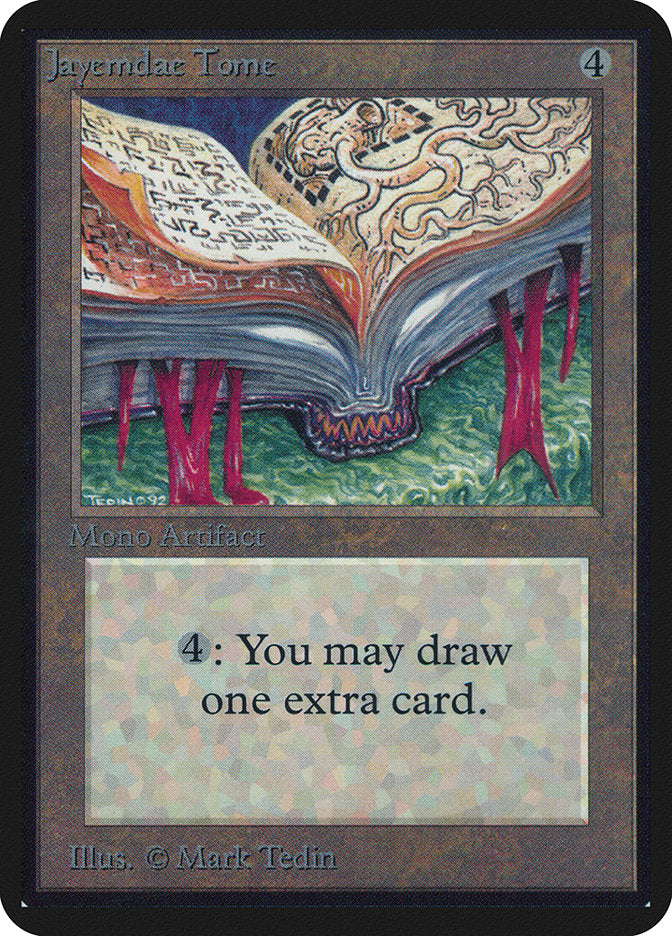 Jayemdae Tome [Alpha Edition] MTG Single Magic: The Gathering | Red Claw Gaming