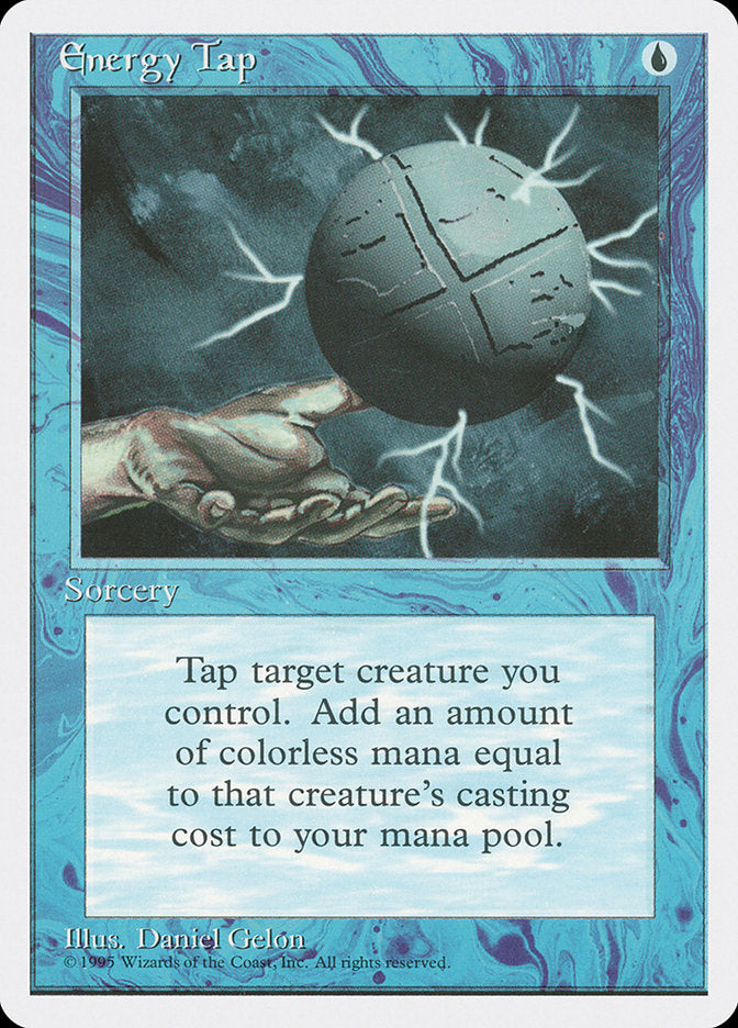 Energy Tap [Fourth Edition] MTG Single Magic: The Gathering | Red Claw Gaming