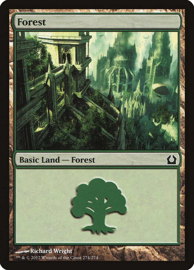 Forest (274) [Return to Ravnica] MTG Single Magic: The Gathering | Red Claw Gaming