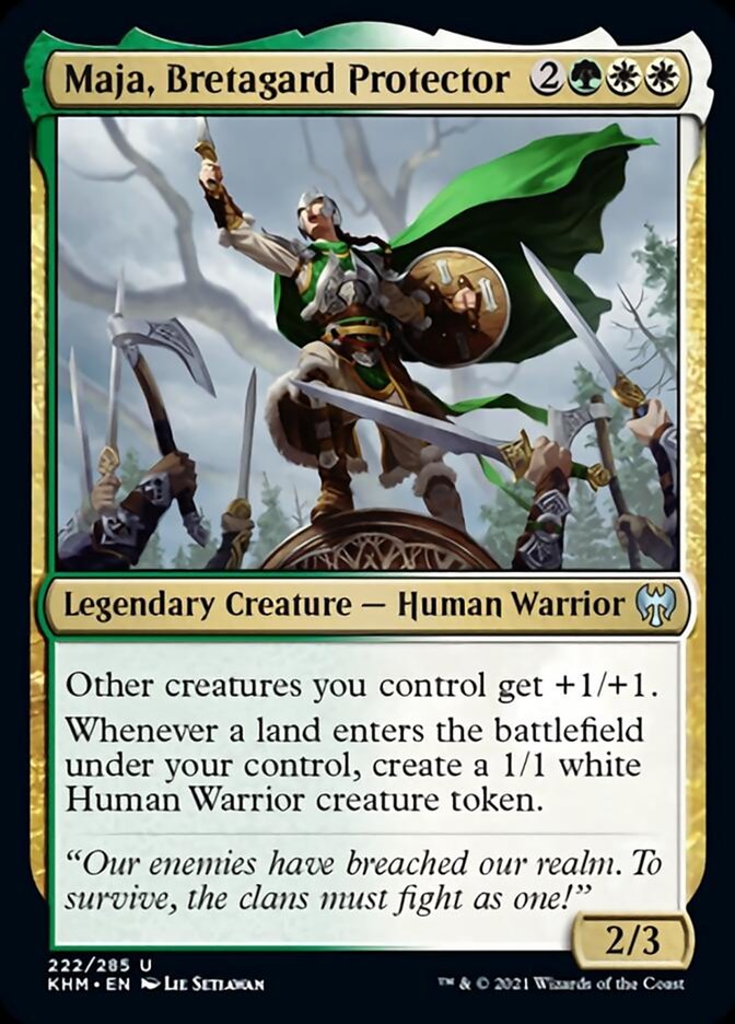Maja, Bretagard Protector [Kaldheim] MTG Single Magic: The Gathering | Red Claw Gaming