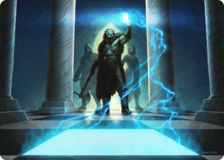 Sudden Insight Art Card [Dungeons & Dragons: Adventures in the Forgotten Realms Art Series] MTG Single Magic: The Gathering | Red Claw Gaming