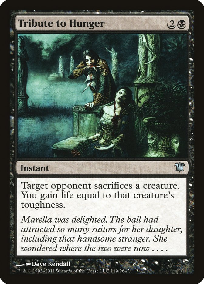 Tribute to Hunger [Innistrad] MTG Single Magic: The Gathering | Red Claw Gaming