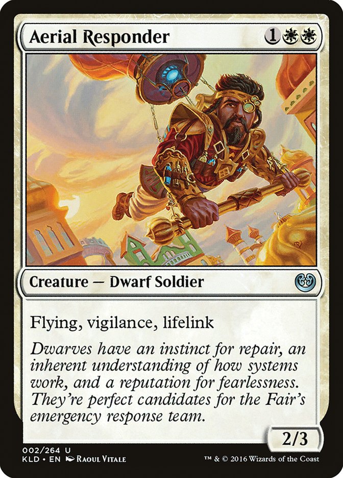 Aerial Responder [Kaladesh] MTG Single Magic: The Gathering | Red Claw Gaming