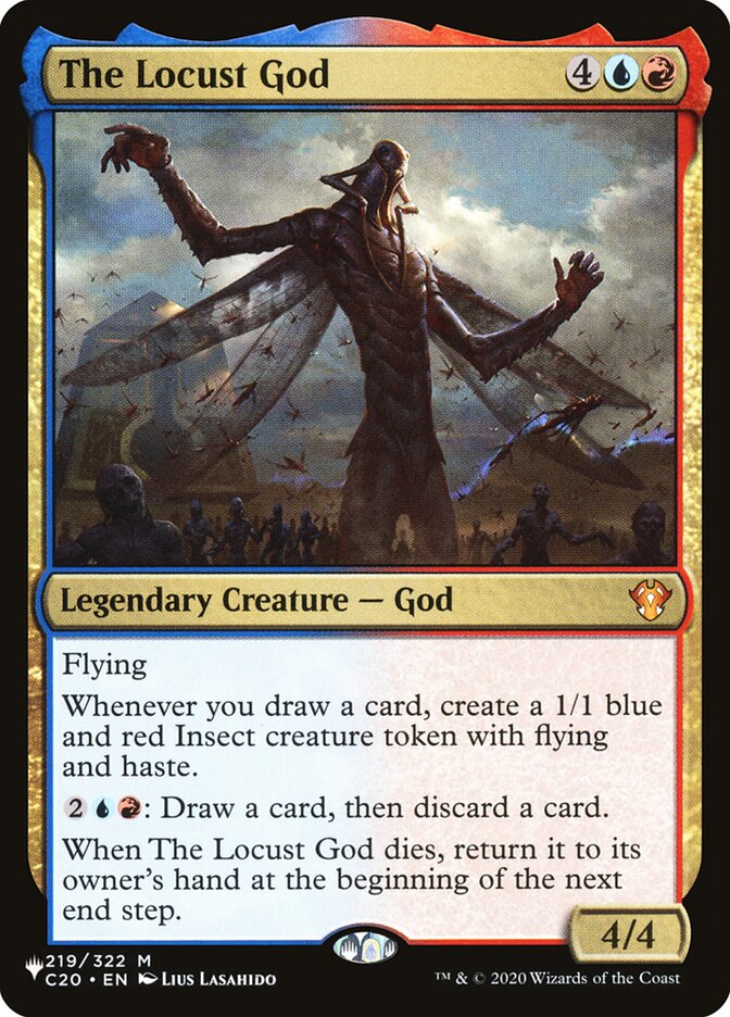 The Locust God [Secret Lair: Heads I Win, Tails You Lose] MTG Single Magic: The Gathering | Red Claw Gaming