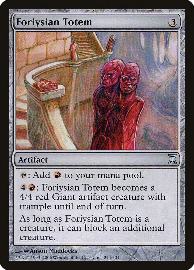 Foriysian Totem [Time Spiral] MTG Single Magic: The Gathering | Red Claw Gaming