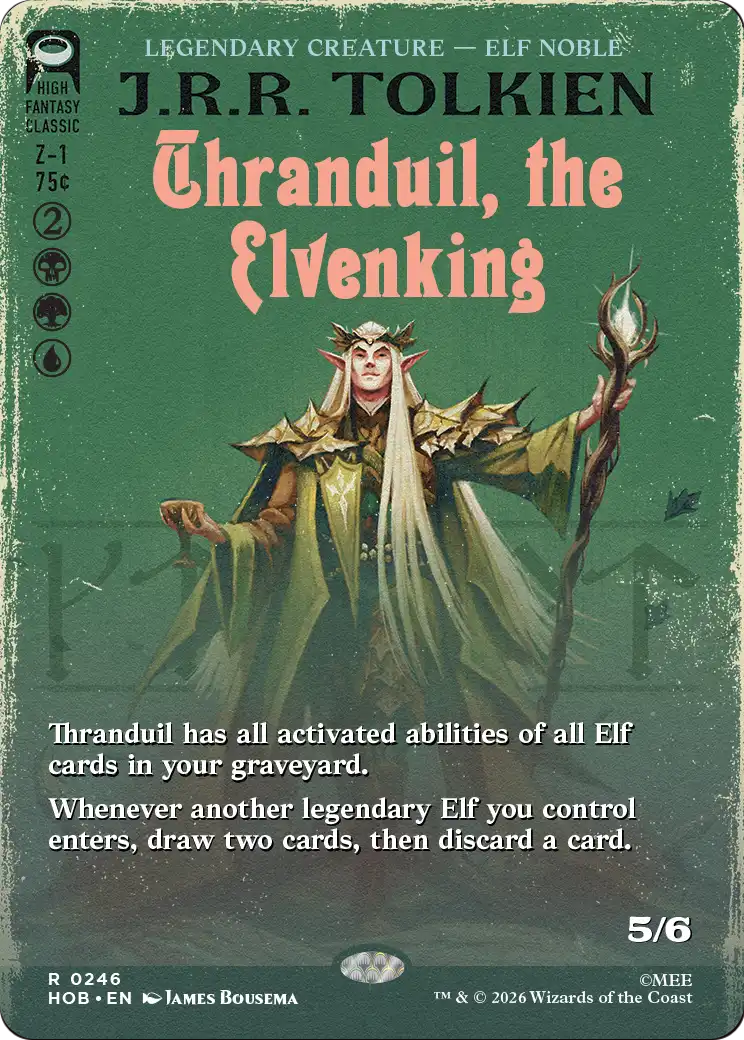 Thranduil, the Elvenking (Borderless) [The Hobbit] | Red Claw Gaming