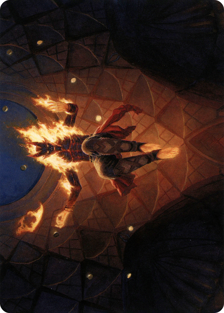 Yusri, Fortune's Flame Art Card [Modern Horizons 2 Art Series] MTG Single Magic: The Gathering | Red Claw Gaming
