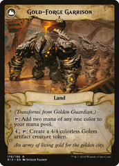 Golden Guardian // Gold-Forge Garrison [Rivals of Ixalan] MTG Single Magic: The Gathering | Red Claw Gaming