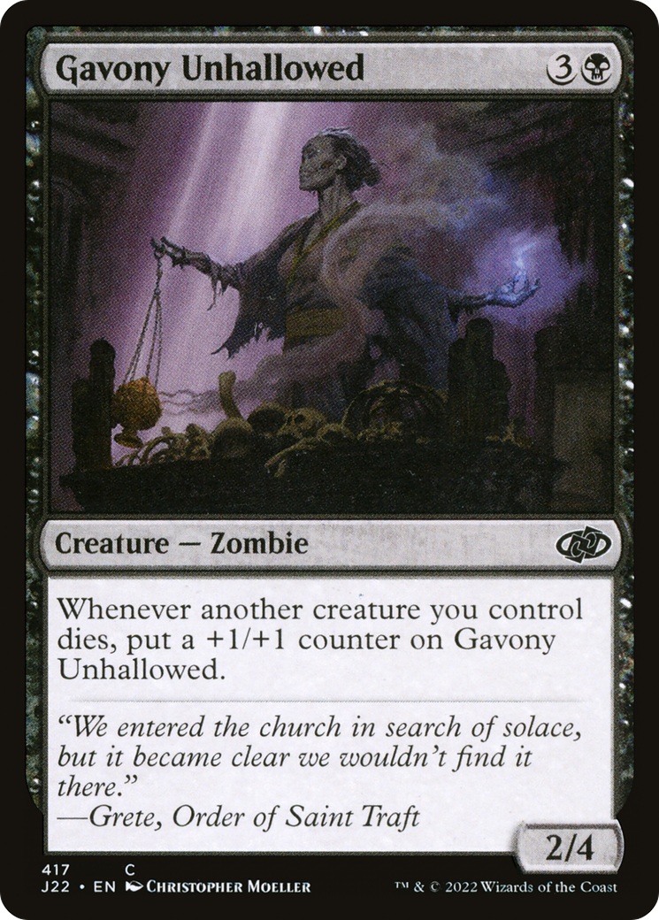 Gavony Unhallowed [Jumpstart 2022] MTG Single Magic: The Gathering | Red Claw Gaming
