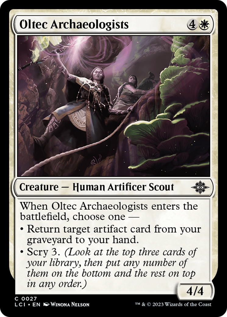 Oltec Archaeologists [The Lost Caverns of Ixalan] MTG Single Magic: The Gathering    | Red Claw Gaming