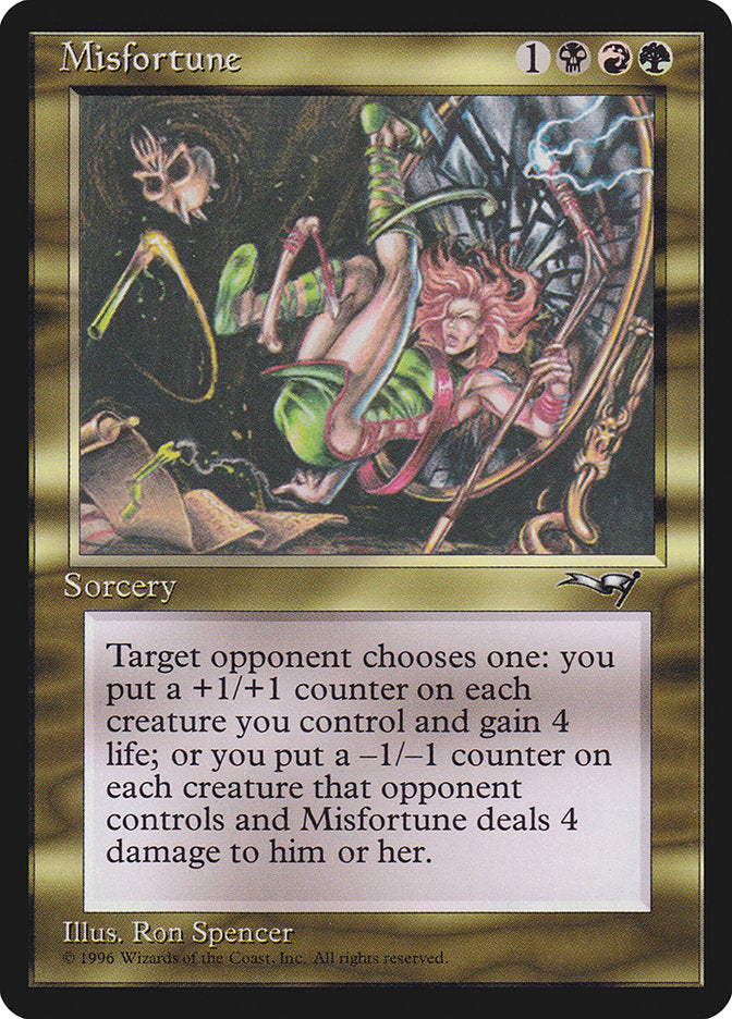 Misfortune [Alliances] MTG Single Magic: The Gathering | Red Claw Gaming