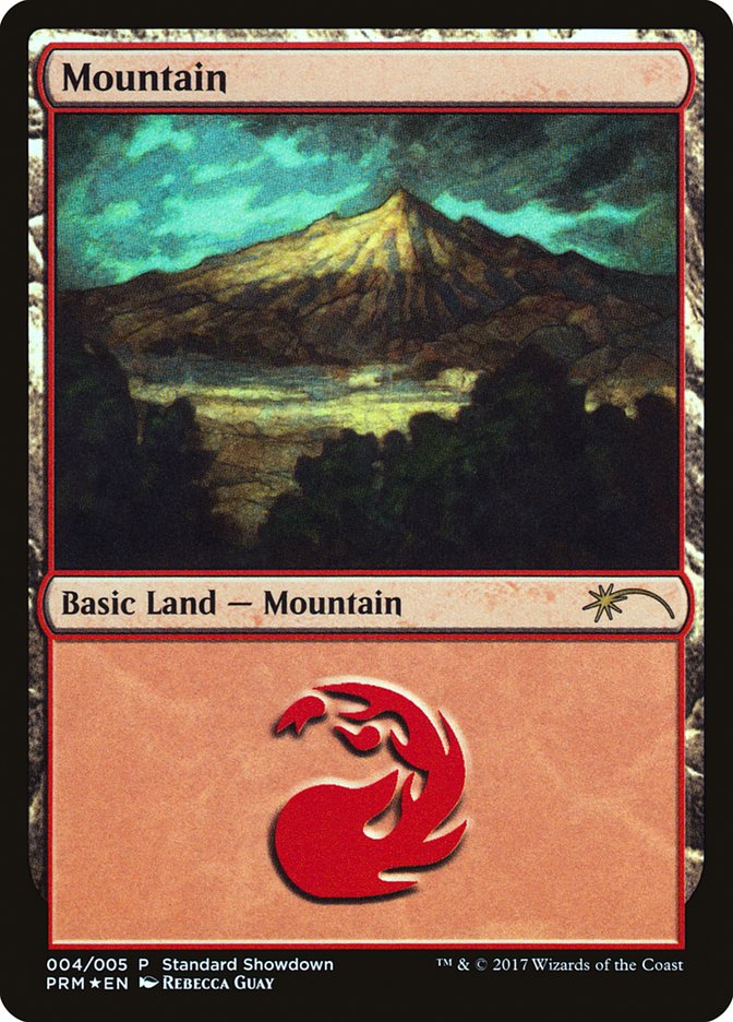 Mountain (Rebecca Guay) [Standard Showdown Promos] MTG Single Magic: The Gathering | Red Claw Gaming