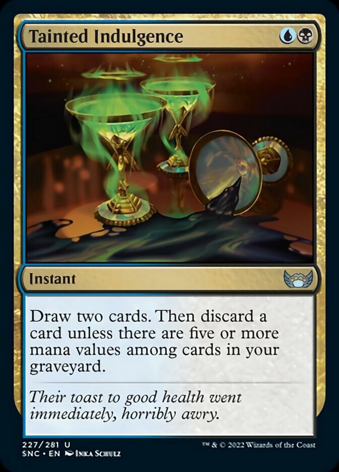 Tainted Indulgence [Streets of New Capenna] MTG Single Magic: The Gathering | Red Claw Gaming