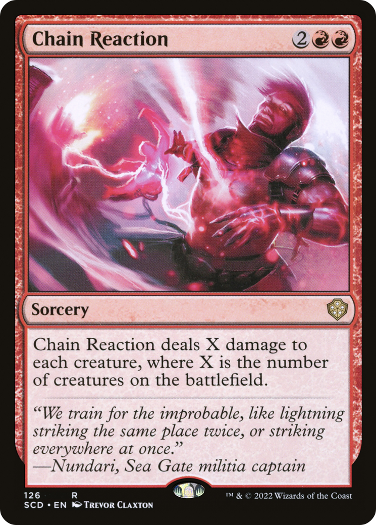Chain Reaction [Starter Commander Decks] MTG Single Magic: The Gathering | Red Claw Gaming