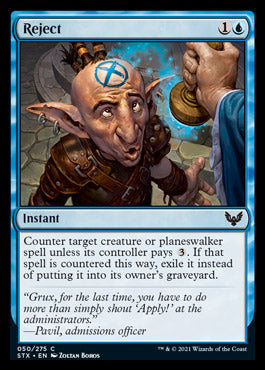 Reject [Strixhaven: School of Mages] MTG Single Magic: The Gathering | Red Claw Gaming