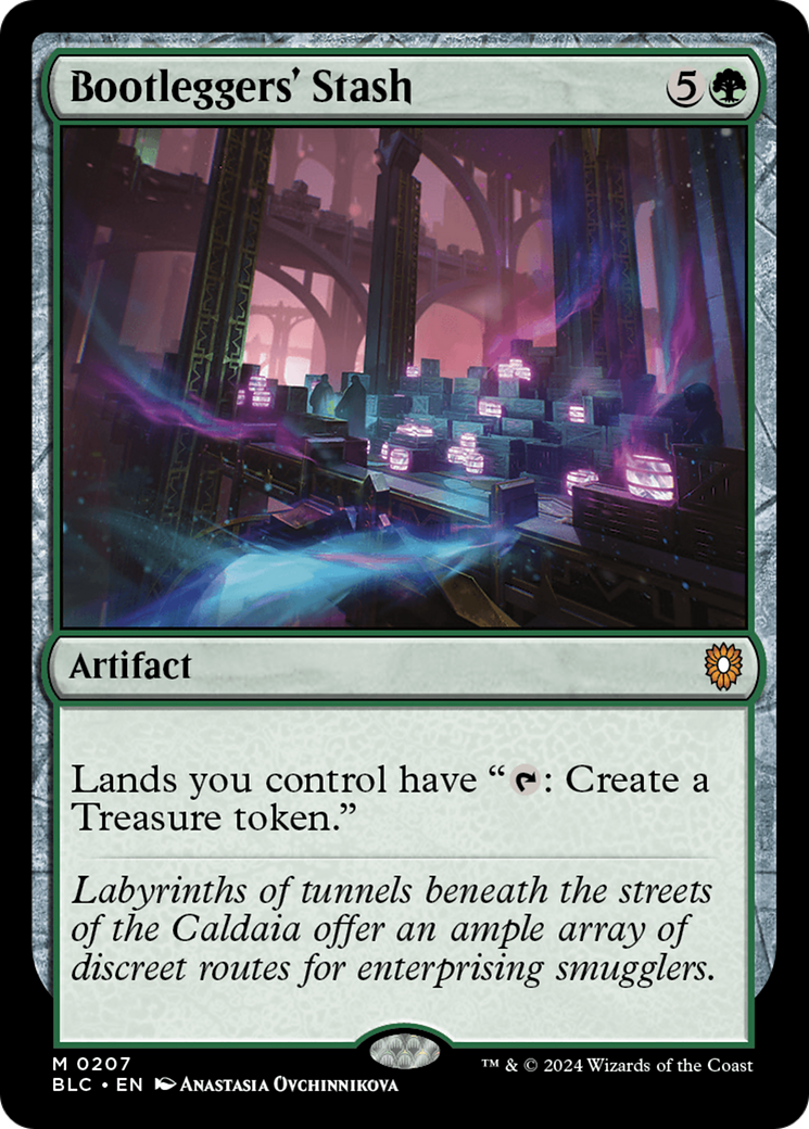 Bootleggers' Stash [Bloomburrow Commander] MTG Single Magic: The Gathering | Red Claw Gaming