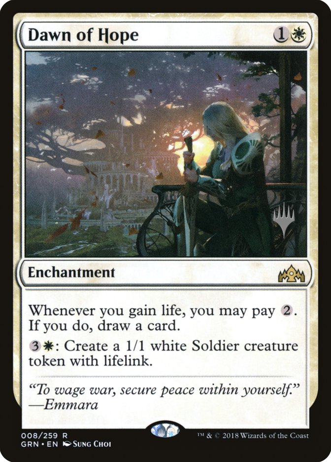 Dawn of Hope (Promo Pack) [Guilds of Ravnica Promos] MTG Single Magic: The Gathering | Red Claw Gaming