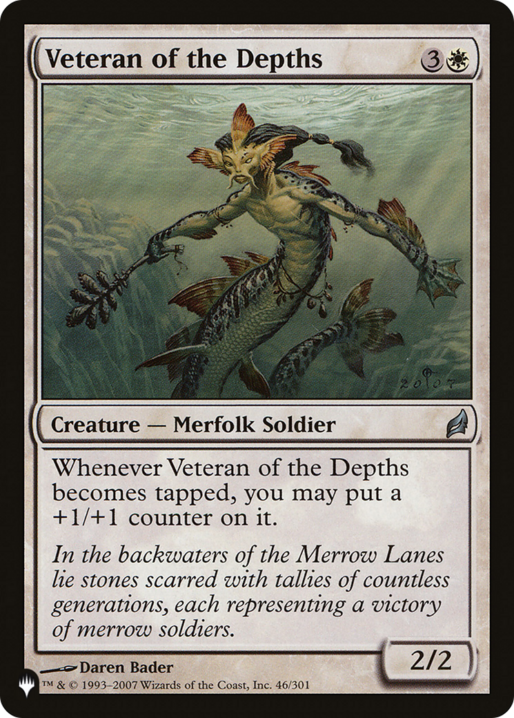 Veteran of the Depths [The List] MTG Single Magic: The Gathering | Red Claw Gaming