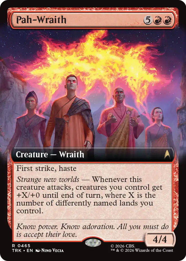 Pah-Wraith (Extended Art) [Star Trek] | Red Claw Gaming