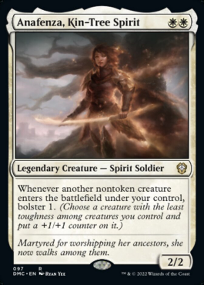 Anafenza, Kin-Tree Spirit [Dominaria United Commander] MTG Single Magic: The Gathering | Red Claw Gaming