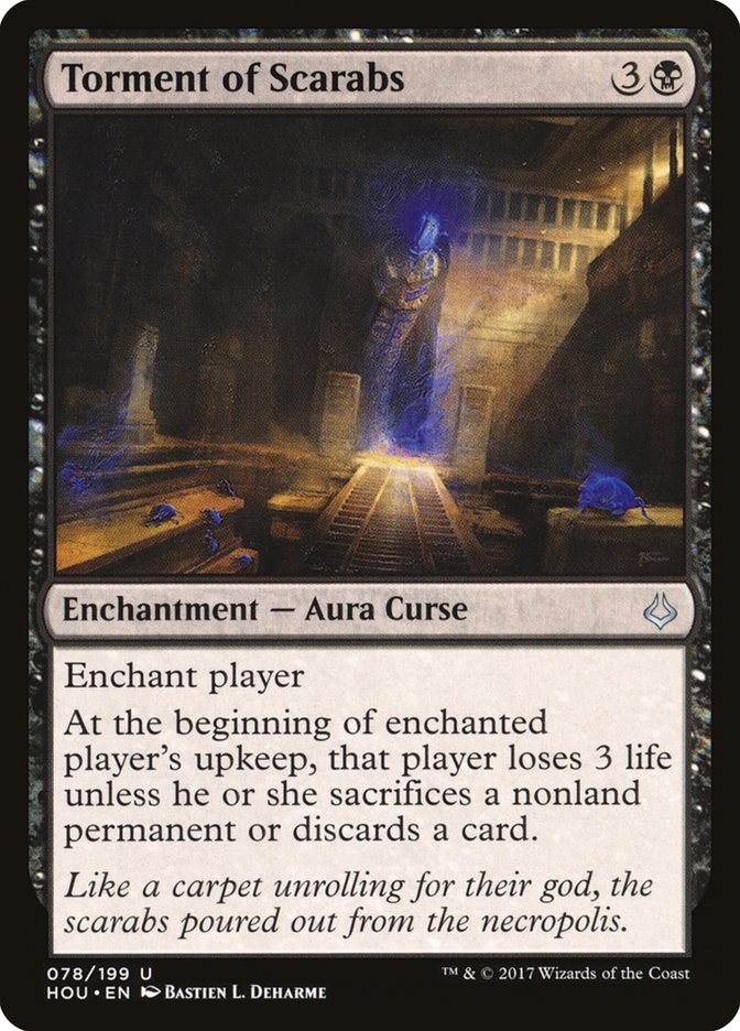 Torment of Scarabs [Hour of Devastation] MTG Single Magic: The Gathering | Red Claw Gaming