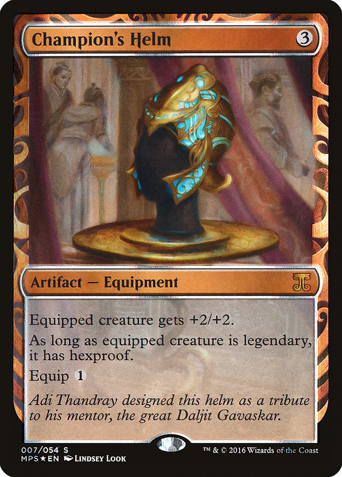 Champion's Helm [Kaladesh Inventions] MTG Single Magic: The Gathering | Red Claw Gaming