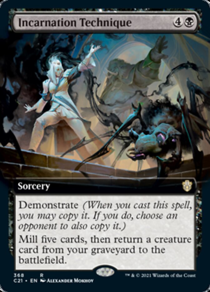 Incarnation Technique (Extended Art) [Commander 2021] MTG Single Magic: The Gathering | Red Claw Gaming