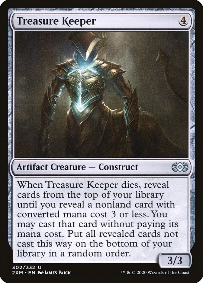 Treasure Keeper [Double Masters] MTG Single Magic: The Gathering | Red Claw Gaming