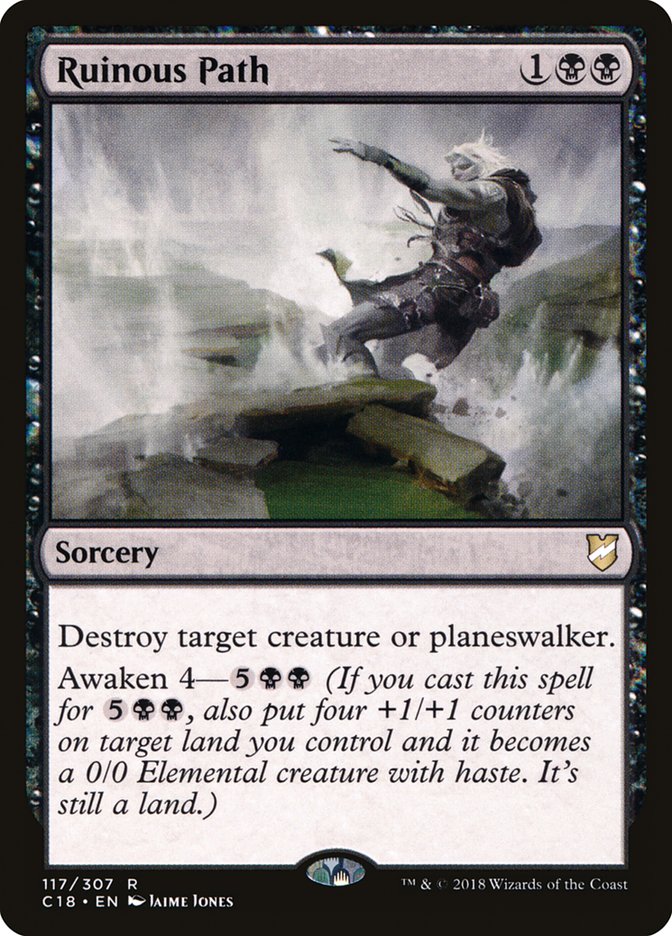 Ruinous Path [Commander 2018] MTG Single Magic: The Gathering | Red Claw Gaming