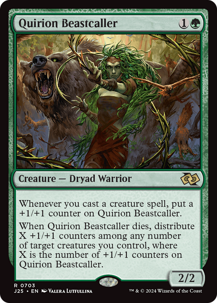 Quirion Beastcaller [Foundations Jumpstart] MTG Single Magic: The Gathering | Red Claw Gaming