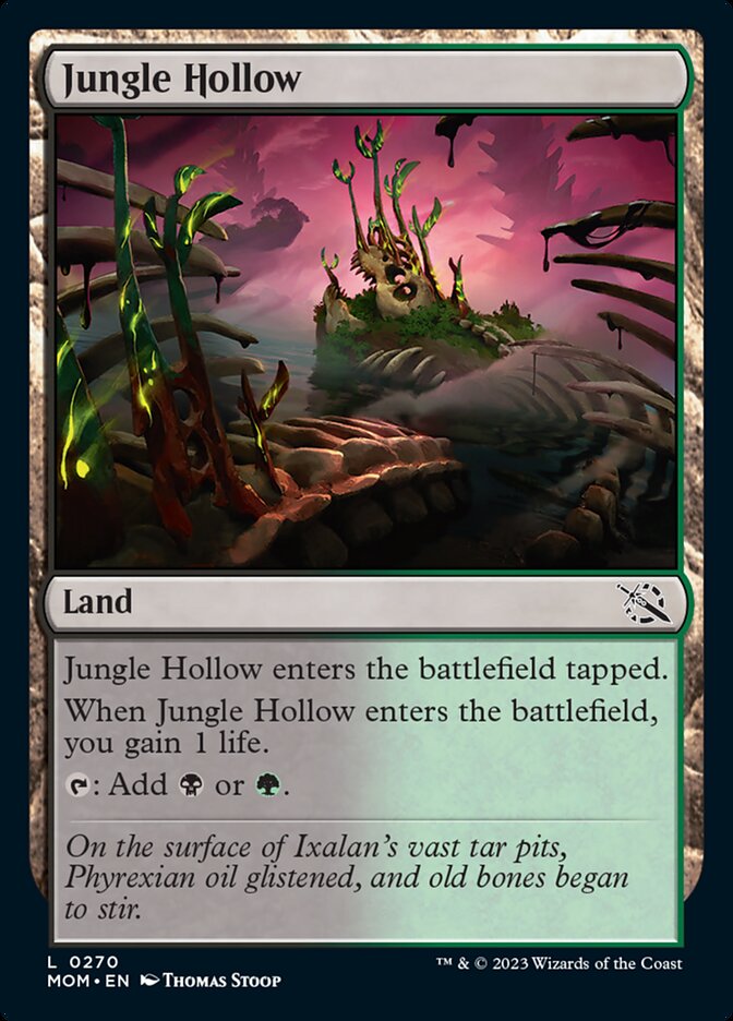 Jungle Hollow [March of the Machine] MTG Single Magic: The Gathering    | Red Claw Gaming