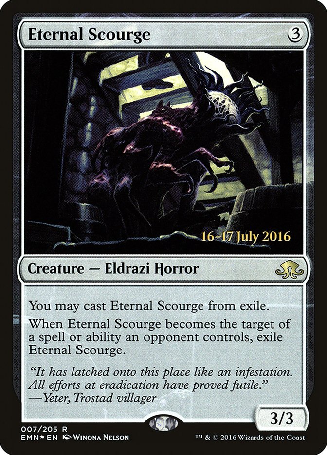 Eternal Scourge [Eldritch Moon Prerelease Promos] MTG Single Magic: The Gathering | Red Claw Gaming