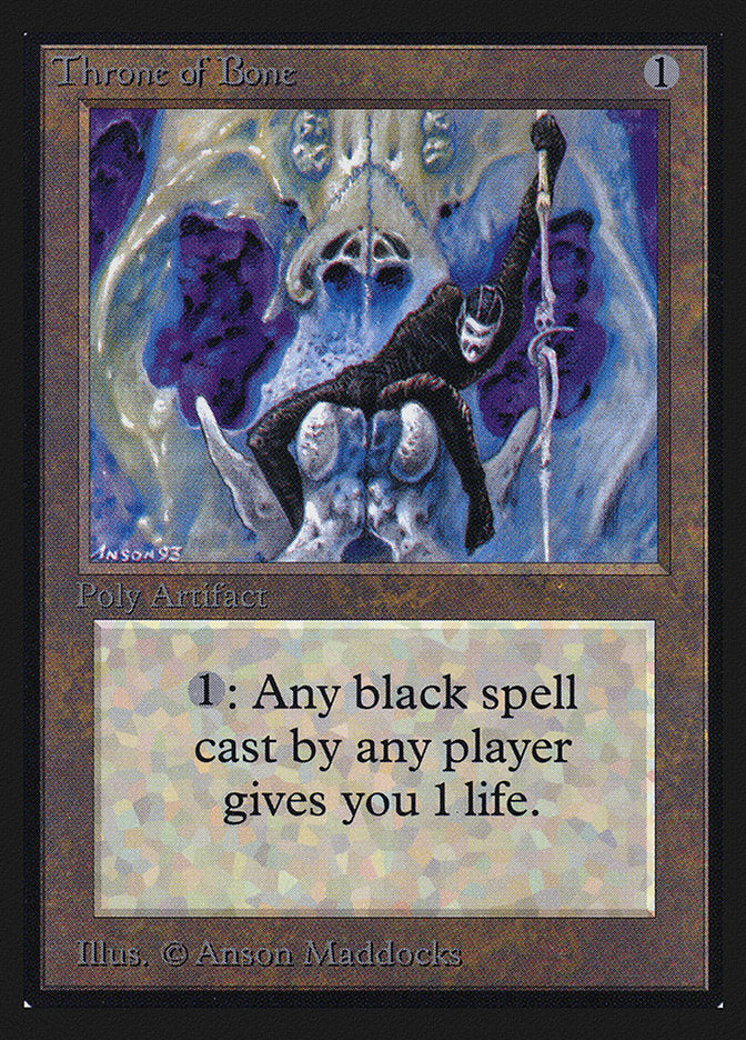 Throne of Bone [International Collectors' Edition] MTG Single Magic: The Gathering | Red Claw Gaming