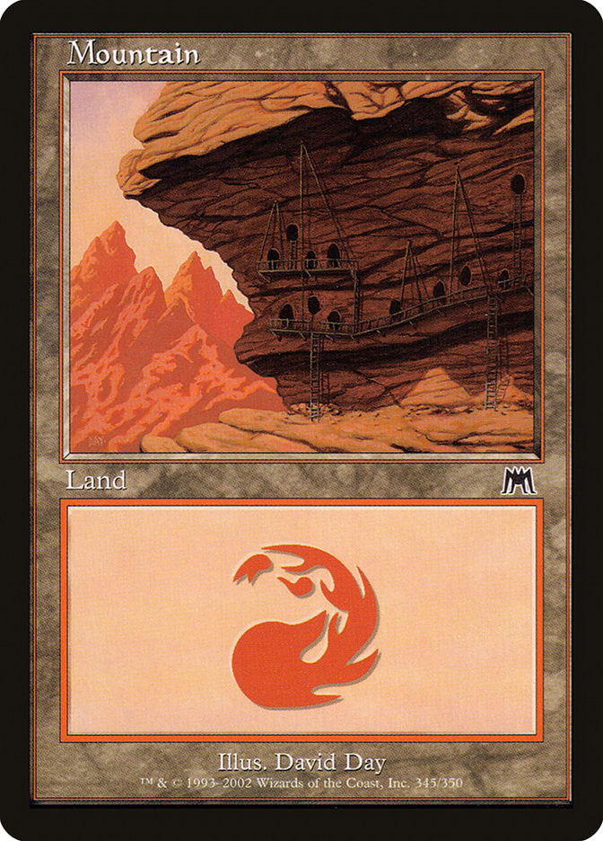 Mountain (345) [Onslaught] MTG Single Magic: The Gathering | Red Claw Gaming