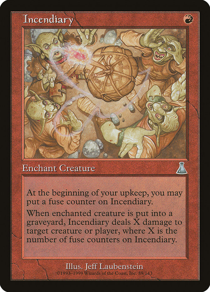 Incendiary [Urza's Destiny] MTG Single Magic: The Gathering | Red Claw Gaming