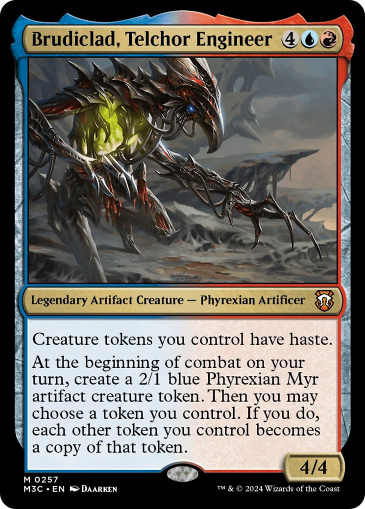 Brudiclad, Telchor Engineer (Ripple Foil) [Modern Horizons 3 Commander] MTG Single Magic: The Gathering | Red Claw Gaming