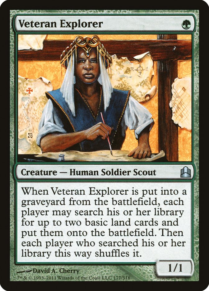 Veteran Explorer [Commander 2011] MTG Single Magic: The Gathering | Red Claw Gaming