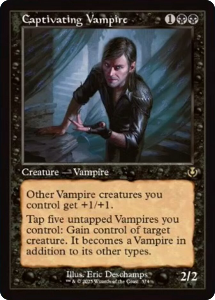 Captivating Vampire (Retro Frame) [Innistrad Remastered] MTG Single Magic: The Gathering | Red Claw Gaming