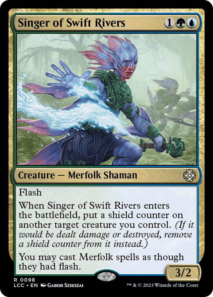 Singer of Swift Rivers [The Lost Caverns of Ixalan Commander] MTG Single Magic: The Gathering | Red Claw Gaming