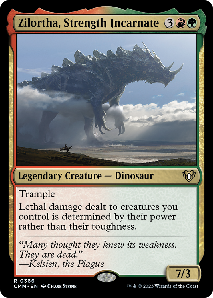 Zilortha, Strength Incarnate [Commander Masters] MTG Single Magic: The Gathering | Red Claw Gaming