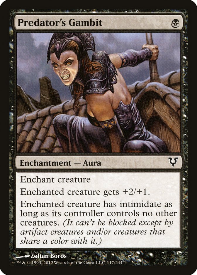 Predator's Gambit [Avacyn Restored] MTG Single Magic: The Gathering | Red Claw Gaming